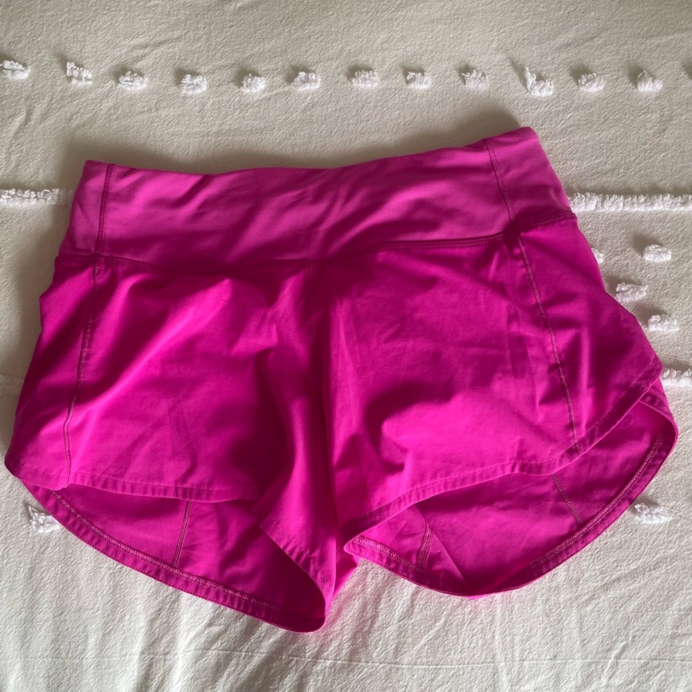 Lululemon 4 inch inseam speed ups